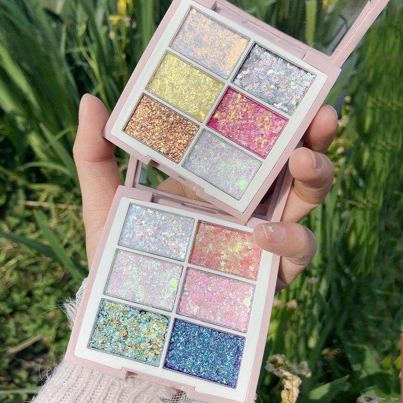 正品】六一儿童舞台亮晶晶爆闪糖果纸眼影亮片啫喱膏表演化妆眼妆