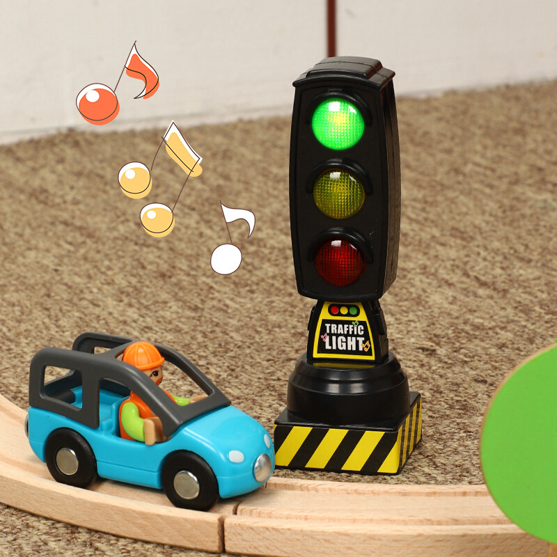 New Wooden Train Track Beech Wooden Railway Tracks Accessori