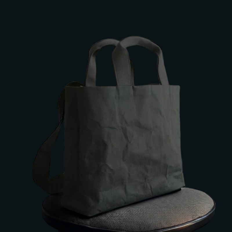 高端商务通勤防水洗牛皮纸公文包男士手提包斜挎包女士电脑包定制