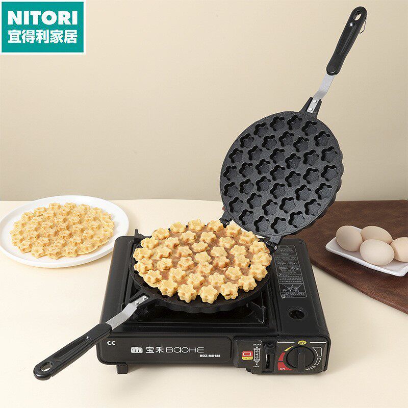 日本进口便宜得利梅花型小蛋糕模具商用做鸡蛋糕磨具不沾燃气商用