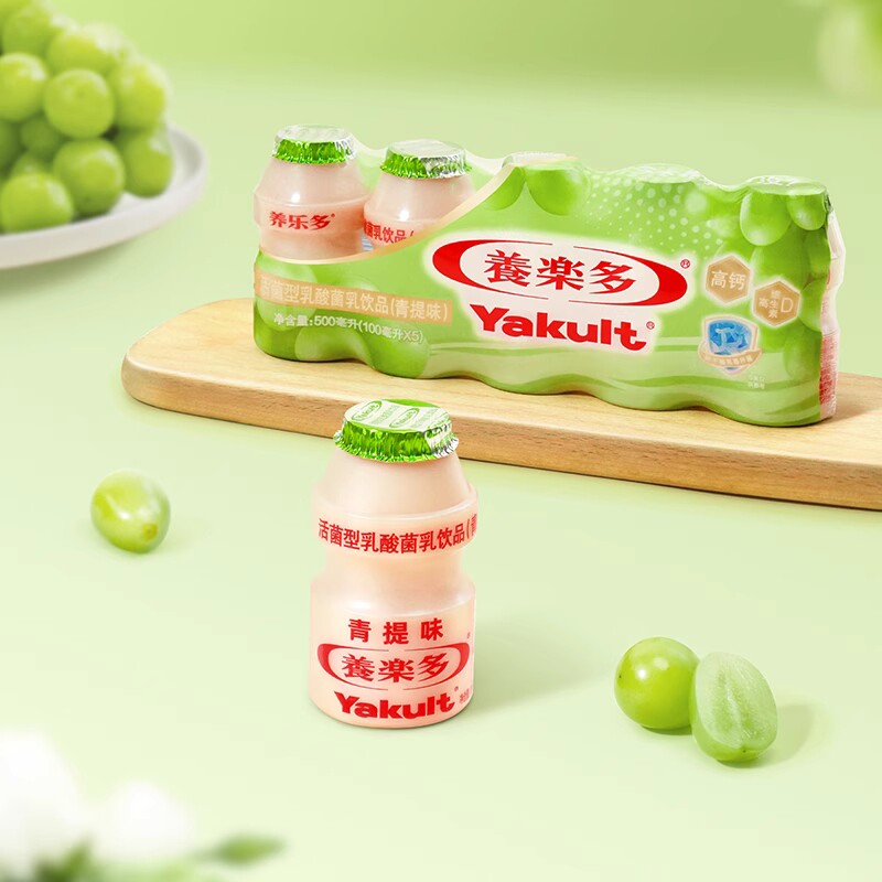 养乐多活性乳酸菌青提味100ml