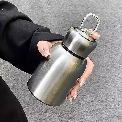 水杯新款2024不锈钢304迷你小胖保温杯户外水壶便携式双层随手杯