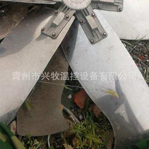 养殖风机扇叶 锌钢轴流风机镀锌扇叶 原装风机配件