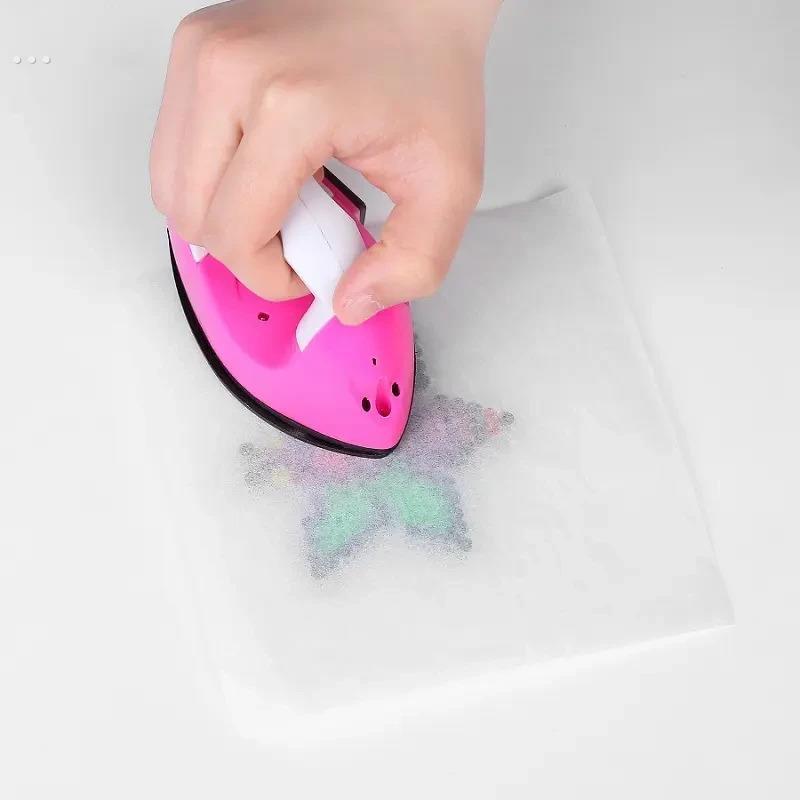 拼豆小熨斗儿童手工电熨斗烫标迷你熨斗小布贴烫钻娃衣迷你熨斗