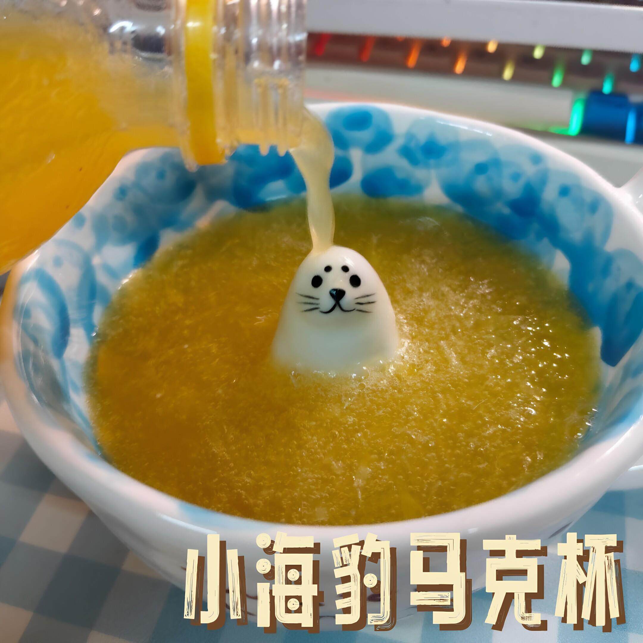 给小海豹澡咯~海豹马克杯立体造型单家用陶瓷耳水杯送泡朋友礼物
