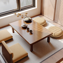 楠竹茶桌电脑作业炕几长方形榻榻米客厅实木小方桌沙发边几写字台