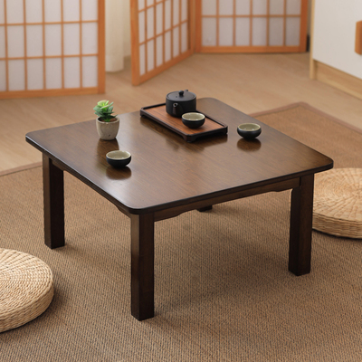 竹制茶几方桌新中式炕桌