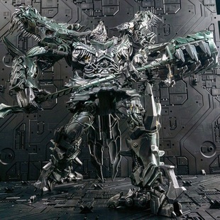 变形玩具盲盒钢索霸王龙恐龙合金威震擎天之柱大黄蜂男孩模型福袋