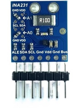 INA231 电压 电流功率 监控器 报警功能 36V 双向 I2C R100