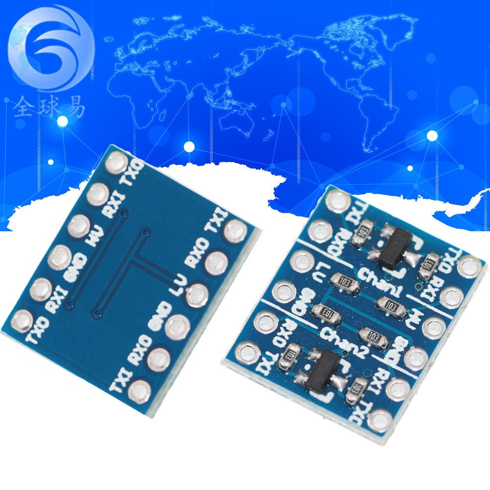 2路电平转换模块 3.3V转5V/5V转3.3V