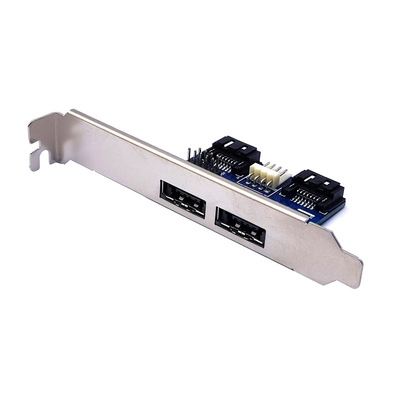 SATA TO Power Over eSATA转接卡 SATA转ESATA 带5V/12V电源