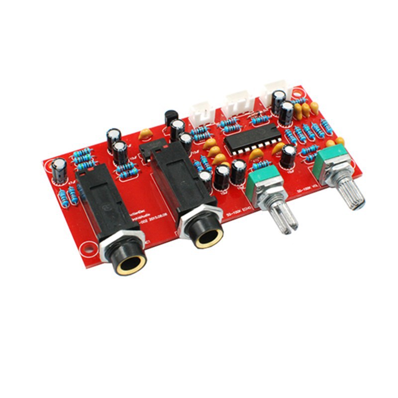 PT2399麦克风放大板数码卡拉OK板混响板混响器套件散件