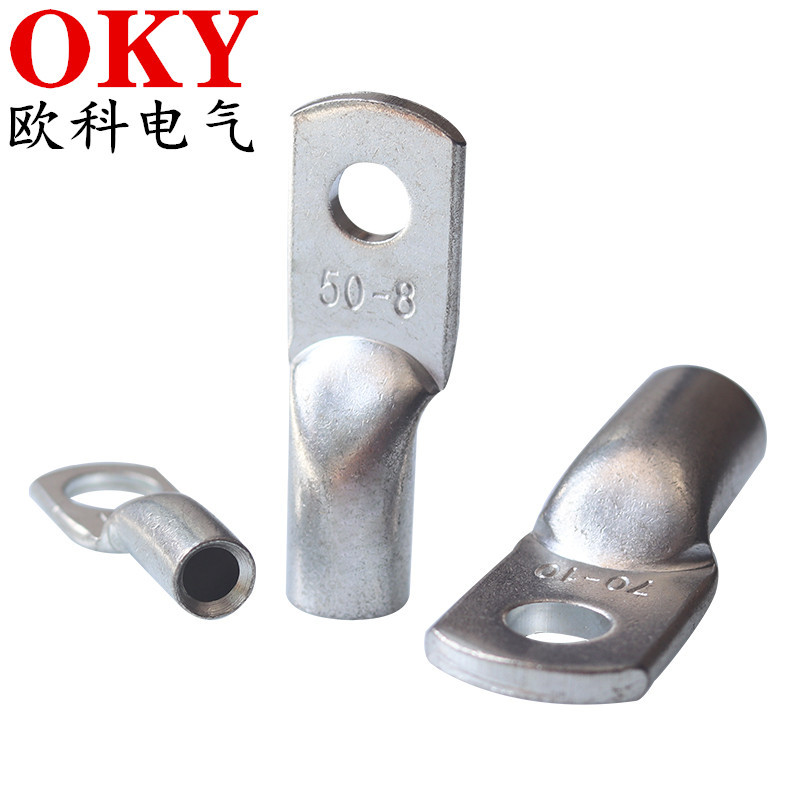 JG70-12铜接线端子JG70-6铜鼻子70-8铜线耳70-10接线鼻JG70-14