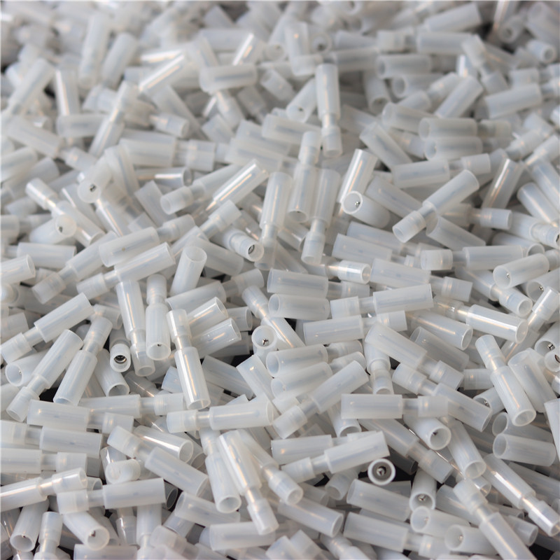 接线端子FRFNYD/MPFNYD0.5-078插拔式透明尼龙子弹头公母对插端子