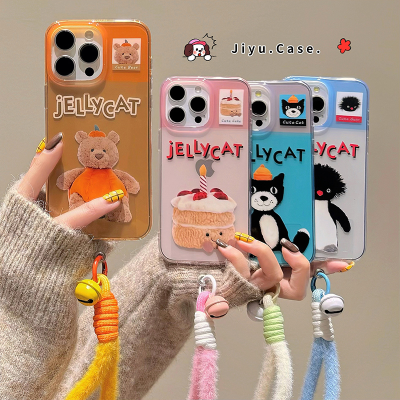 可爱jellycat卡通适用苹果手机壳