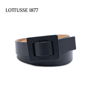 LOTTUSSE/乐途仕新款牛皮手工休闲时尚女士皮带宽腰带