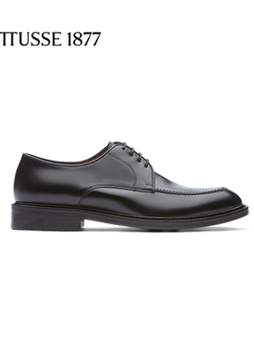 LOTTUSSE/乐途仕男士真皮英伦风商务正装秋休闲新郎结婚牛皮鞋男