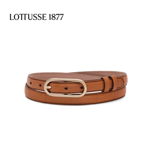 LOTTUSSE/乐途仕牛皮手工女士腰带休闲时尚百搭皮带