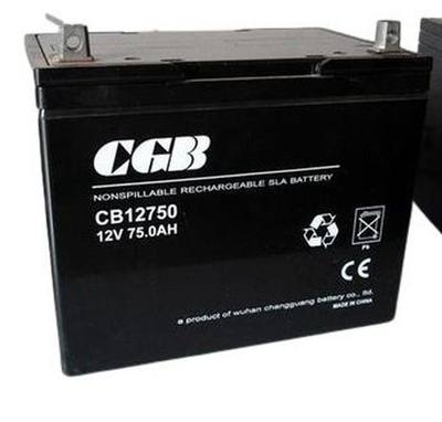 长光CGB蓄电池CB12750免维护12V75AH消防 机房 配电柜UPS备用电源