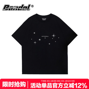 美式ins风街头简约风大码创意印花短袖t恤女夏季个性宽松显白上衣