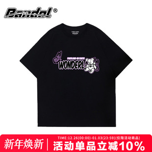 正肩纯棉半袖 T恤2025夏季 内搭 短袖 vibe高街辣妹甜酷chic简约韩版