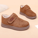 2025冬季新款老北京棉鞋保暖防滑雪地靴加绒加厚一脚蹬时尚妈妈鞋