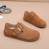 舒适耐磨一脚蹬单鞋 老北京布鞋 软底轻便户外豆豆鞋 新款 女2026春季