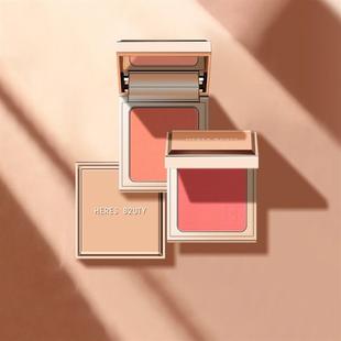 赫瑞丝绵绵私语元气腮红少女气质裸妆粉饼提亮哑光单色修容胭脂