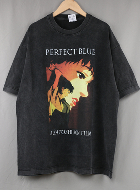 Perfect Blue 短袖T恤未麻的部屋金敏80S动漫日系CHAM巡演男女Tee