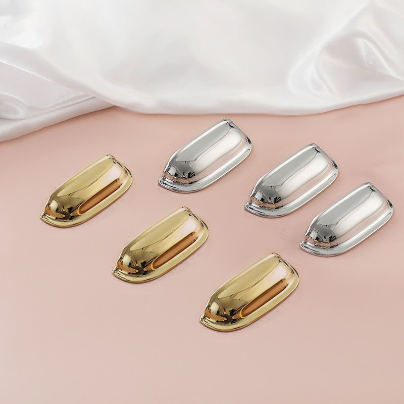 贝壳拉手法式极简衣柜门把手金色银色复古橱门把手抽屉柜子门拉手,基础建材,小拉手,淘宝优惠券,粉丝福利购,淘宝优惠卷