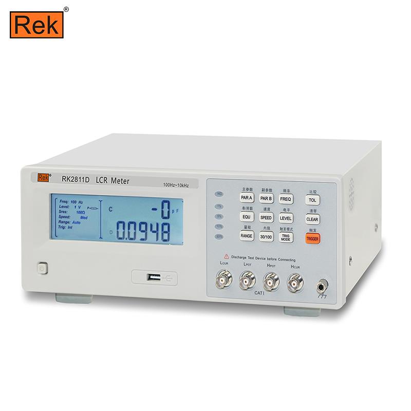 美瑞克RK2811D数字电桥测试仪低频元件RK2830电阻电感电容频率