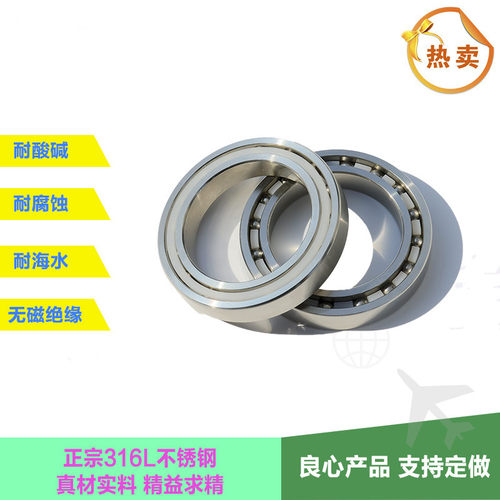 316L不锈钢轴承6200 6201 6202 6203 6204 6205 6206 6207 6208 9