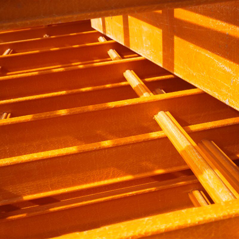 冷却塔填料托架玻璃钢纤维淋水支撑架散热片支撑网凉水塔胶片网架