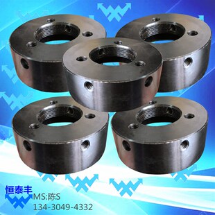 精诚YB-15桌上车床主轴螺母 仪表车床主轴螺母  手加工 手板车床