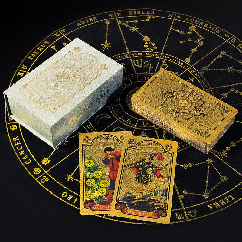 塔罗牌luo牌塔罗罗牌正版经典卡罗牌韦特卡新手tarot78张入门全套图片
