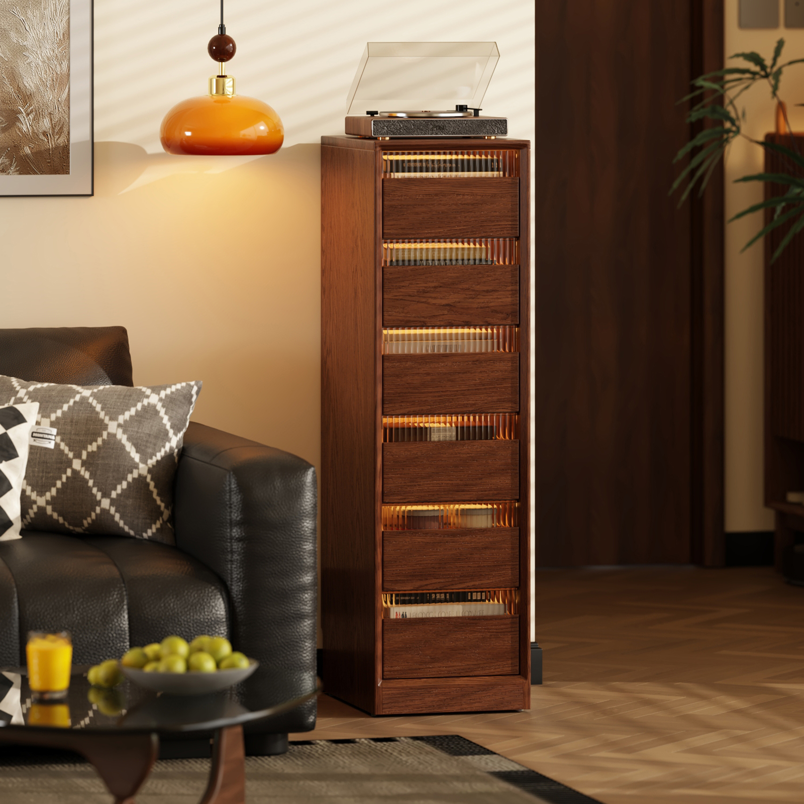 菏森派实木三四五六斗柜抽屉柜