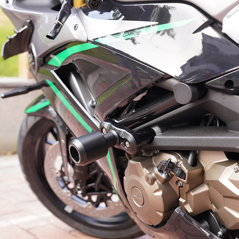 适用钱江赛350保险杠改装赛400竞技杠赛600前护杠赛250mini防摔杠