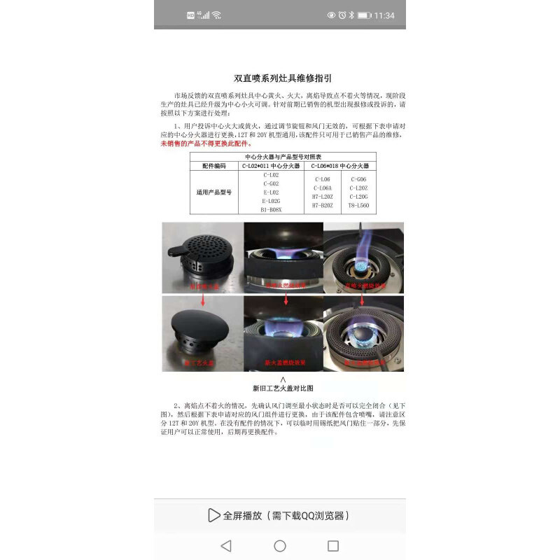 。适用万和气炉灶具 CL06A T8-L560 H7-L20Z C-L06分火器中心小火