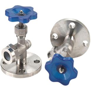 304/316不锈钢JX49W法兰考克液位计水位计考克阀门针型截止阀