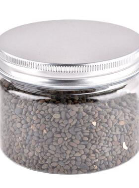 00468-1 圆形塑料罐带铝盖 零件收纳瓶 零件收纳废液收寄