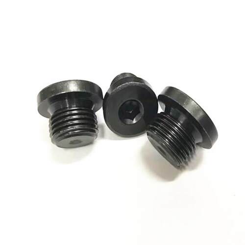 内六角带边堵头法兰油塞丝堵螺塞 JB/ZQ4444-86 JB1001-77 G3/8
