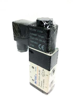 气动3V310-10 3V210-06-08NOA/NCA三口二位电磁阀换向阀常开常闭