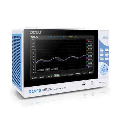 DCUU普美DC900系列16/32/48/64路温升记录测试仪多路温度巡检仪