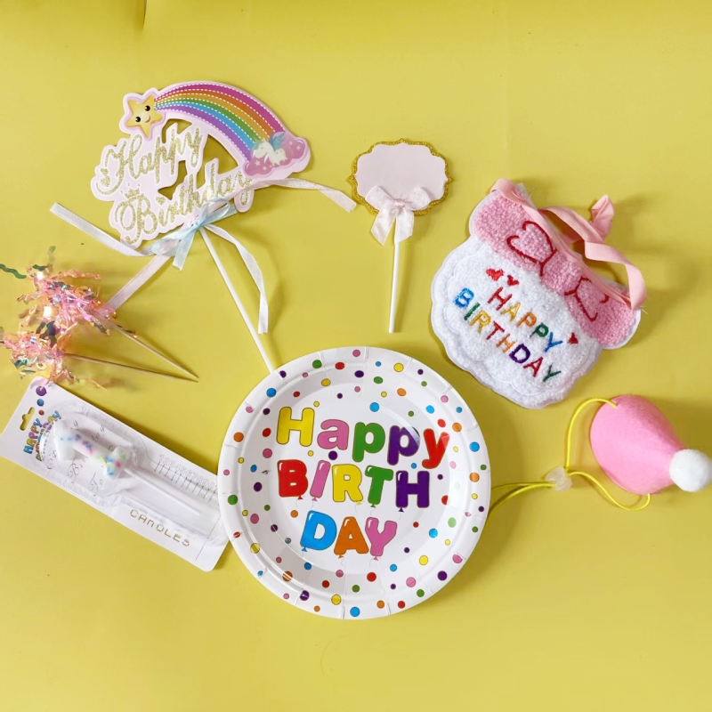 宠物猫咪生日装饰围脖道具