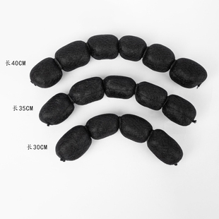 纯发丝莲藕分段垫发包古风汉服造型头发少唐风带抱面蓬松假发包女