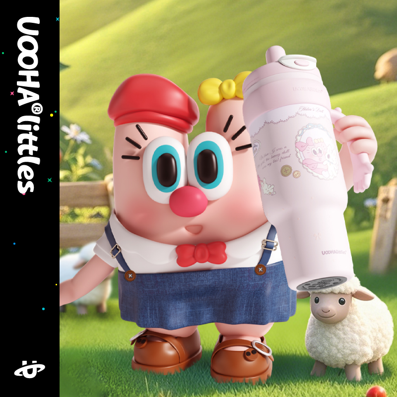 UOOHA大容量水杯女高颜值保温杯