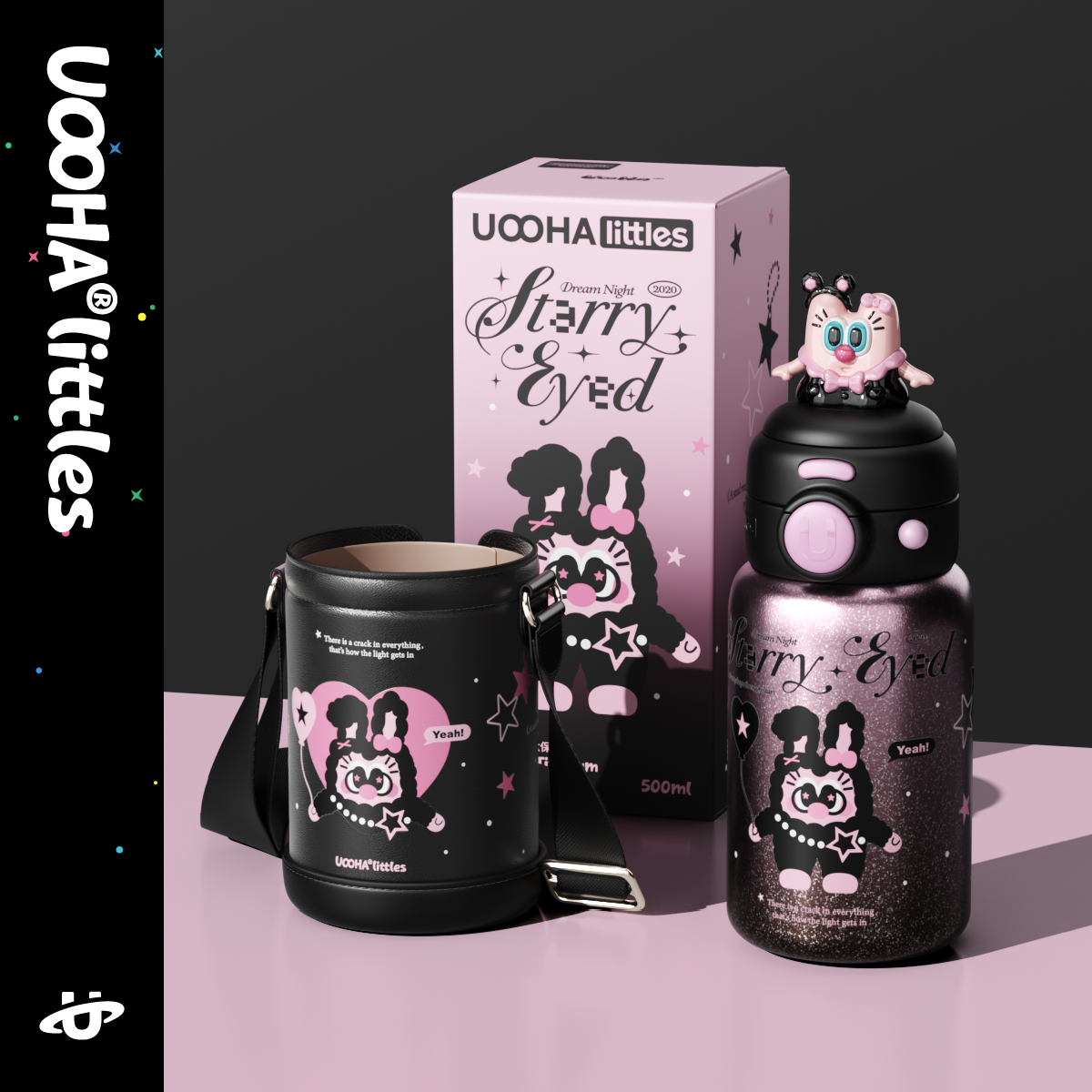 UOOHA悠饮双饮纯钛杯儿童保温杯吸管杯水杯男女生高颜值生日礼物,餐饮具,保冷/保温杯,淘宝优惠券,粉丝福利购,淘宝优惠卷