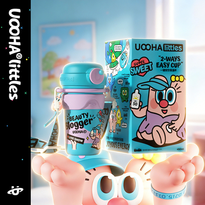 uooha双饮保温咖啡杯高颜值