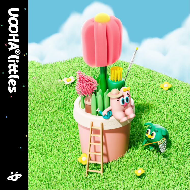 uooha盆栽系列杯刷套装