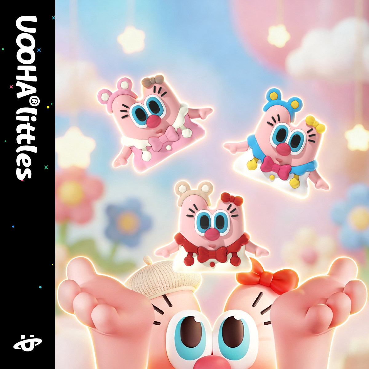 UOOHA缤纷海伦公仔新款可爱手办娃娃儿童礼物玩具水杯配件搭配